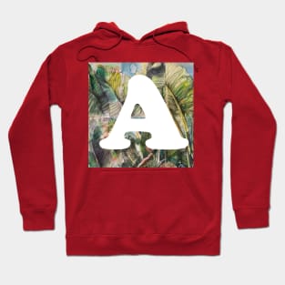 Alphabeth, letter A Hoodie